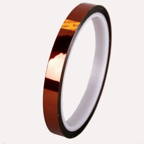 CINTA ADHESIVA TERMICA KAPTON - RESISTENTE AL CALOR - DE 2 CM