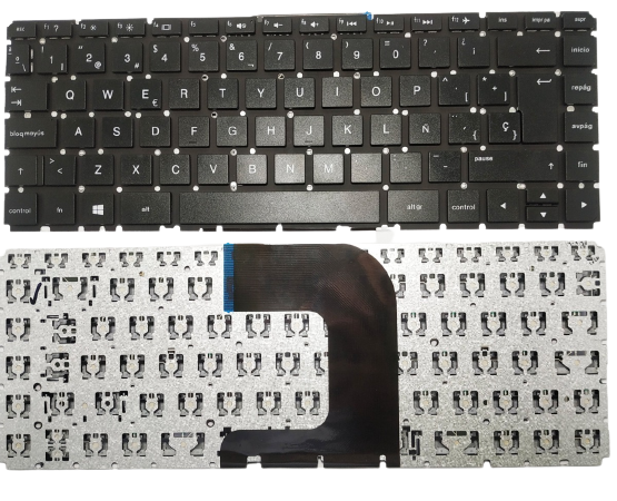 TECLADO PARA LAPTOP HP 14-ac 14-df 14-ad 240-g4 - ESTANDAR - NUEVO - ESPAÑOL