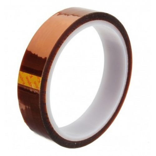 CINTA ADHESIVA TERMICA KAPTON - RESISTENTE AL CALOR - DE 3 CM