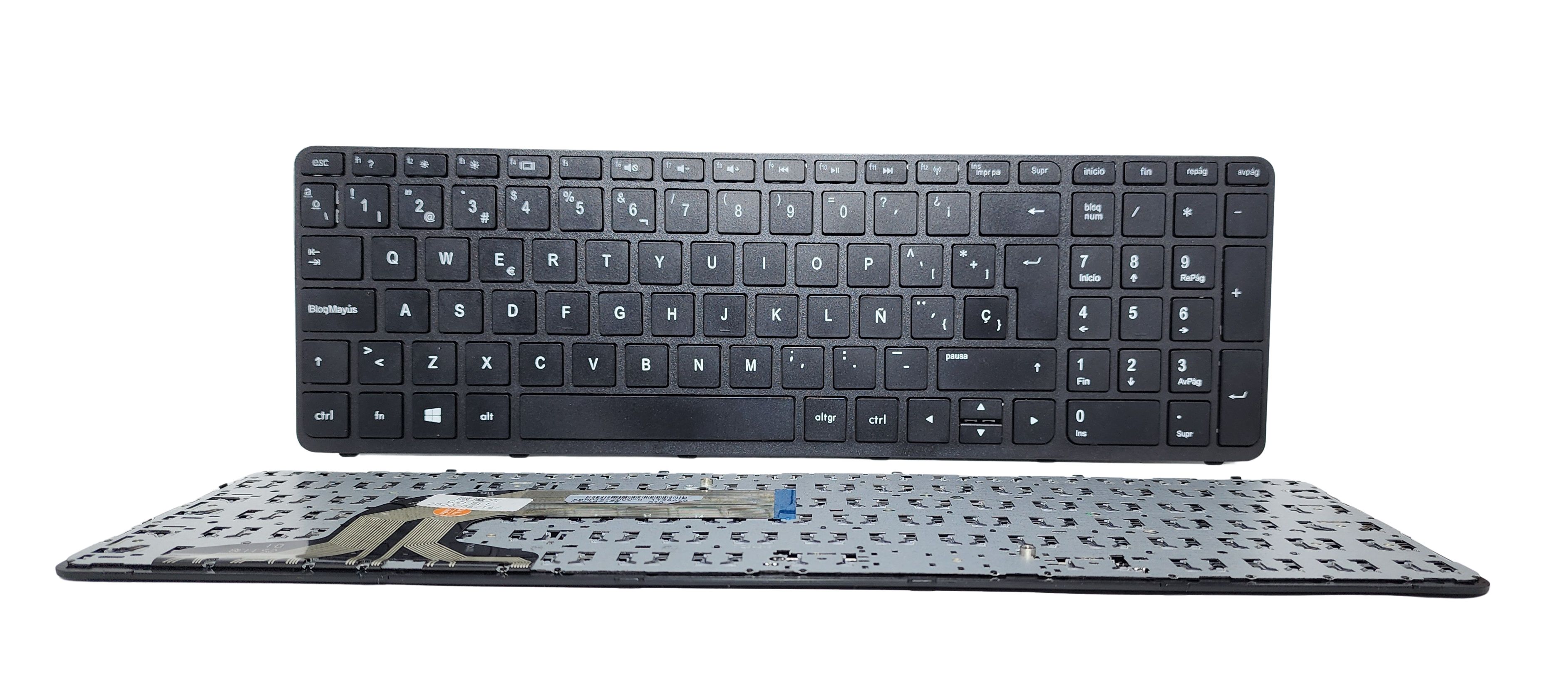 TECLADO HP 15-N 15-A 15-E 15-T C.M SP NUEVO