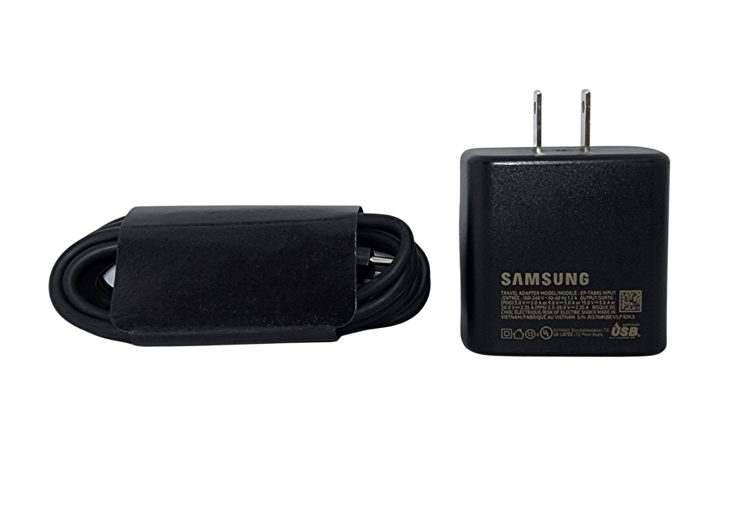 CARGADOR SAMSUNG ORIGINAL 45W CARA RAPIDA TIPO C  NUEVO