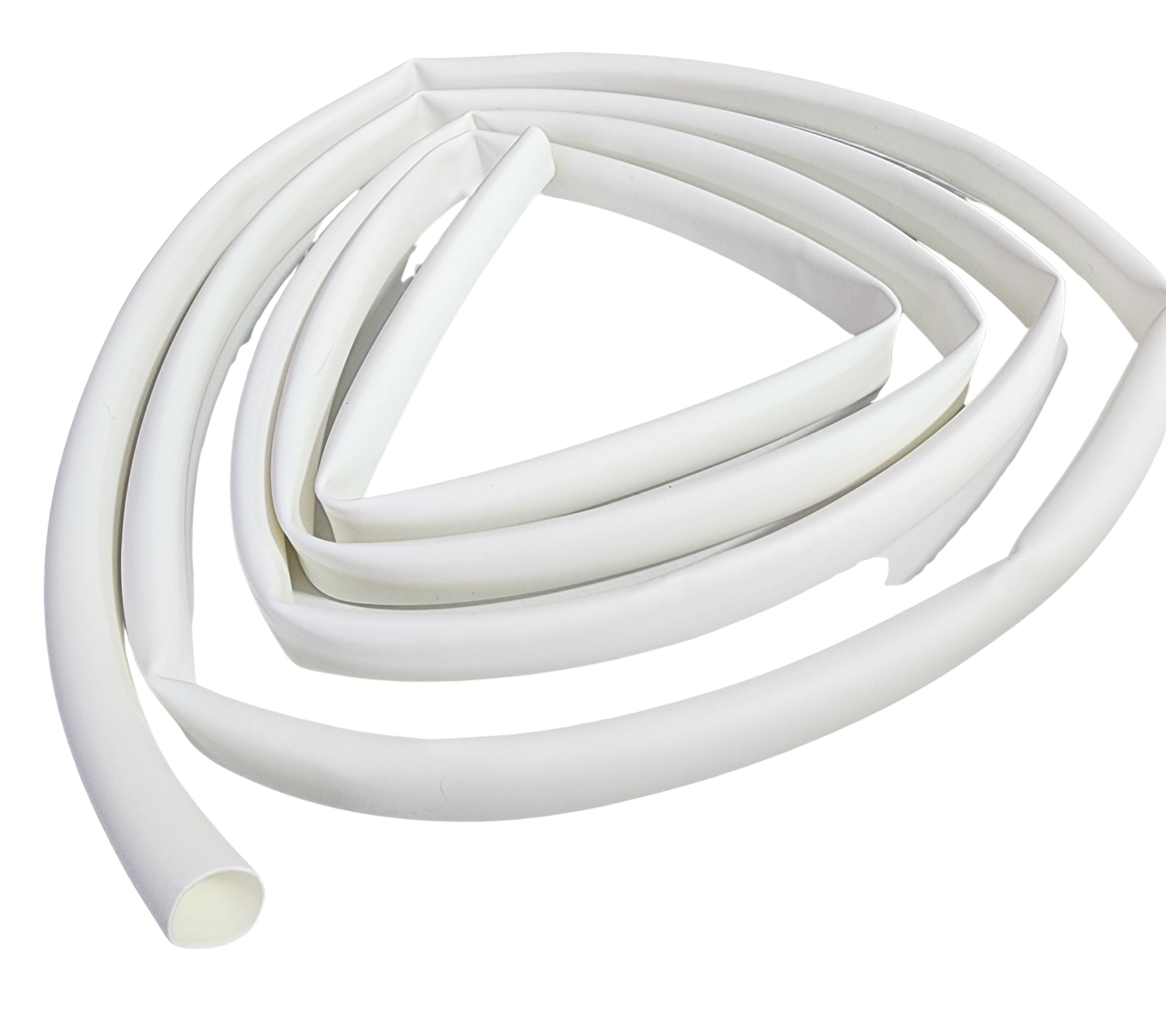 TERMORETRACTIL TERMOENCOGIBLE BLANCO 9.5MM CON ADHESIVO INTERNO BLANCO